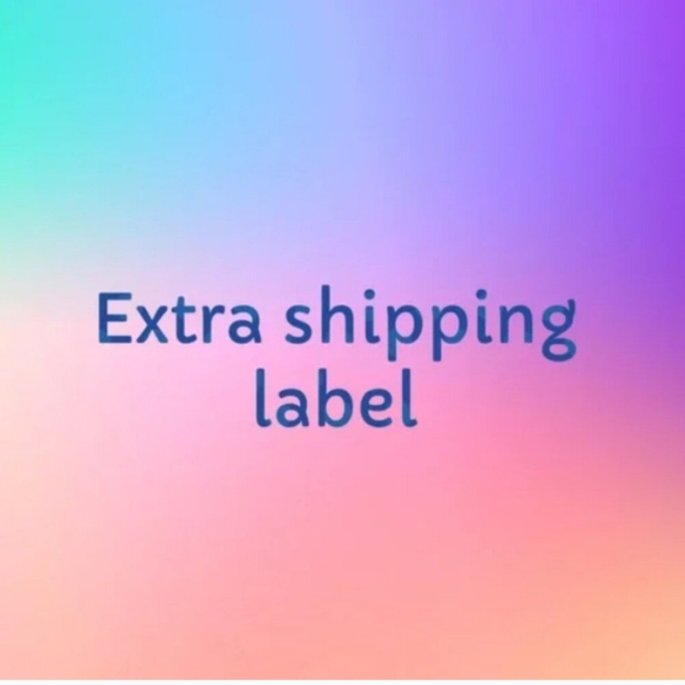 Extra Shipping Label